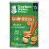 Gerber Křupky s mrkví a pomerančem BIO 35g 10M